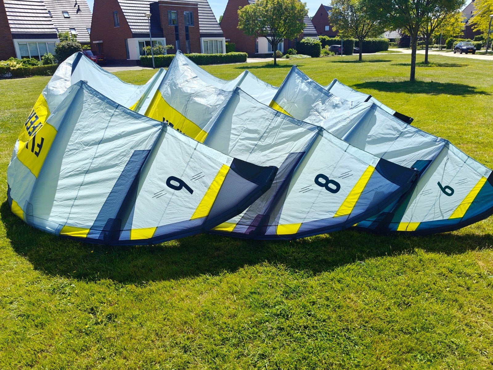 Flysurfer Era 2, Geen board, Ophalen of Verzenden, Zo goed als nieuw, Kitesurf-set