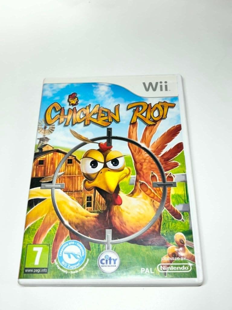 Chicken Riot Nintendo Wii, Spelcomputers en Games, Shooter, 1 speler, Ophalen of Verzenden, Zo goed als nieuw