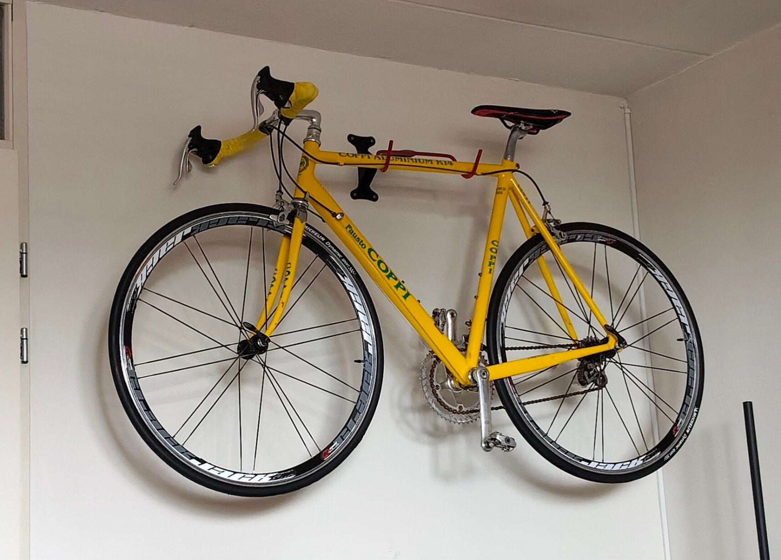 Fausto Coppi aluminium K14 racefiets, Ophalen