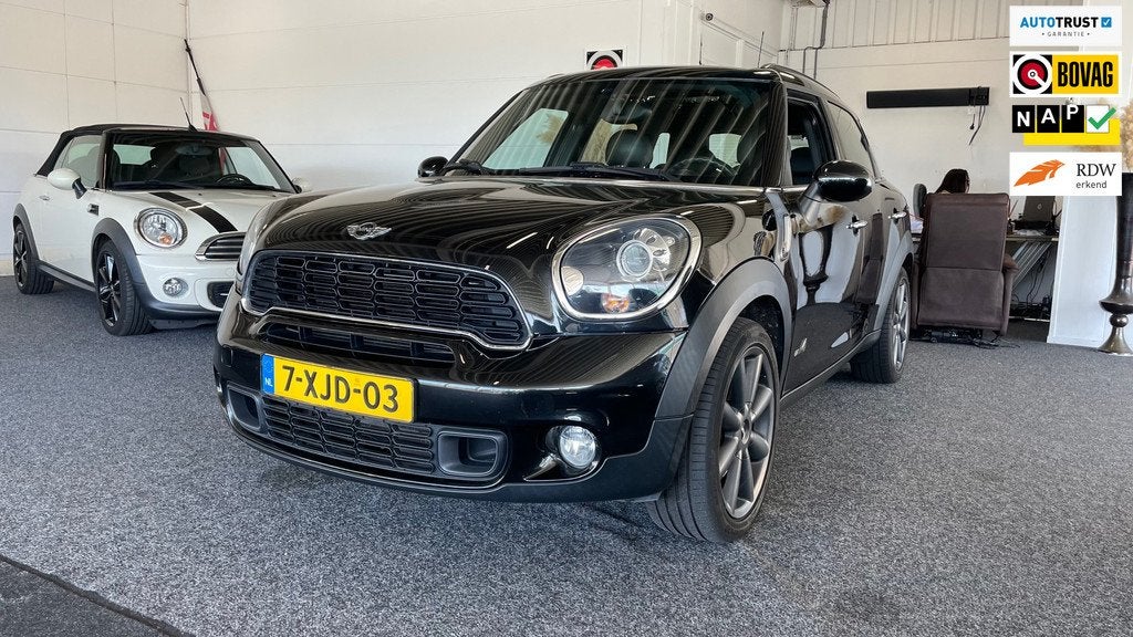 Mini Mini Countryman 1.6 Cooper S ALL4 Champ Edition, Cruise, Euro 5, 1380 kg, Gebruikt, Zwart