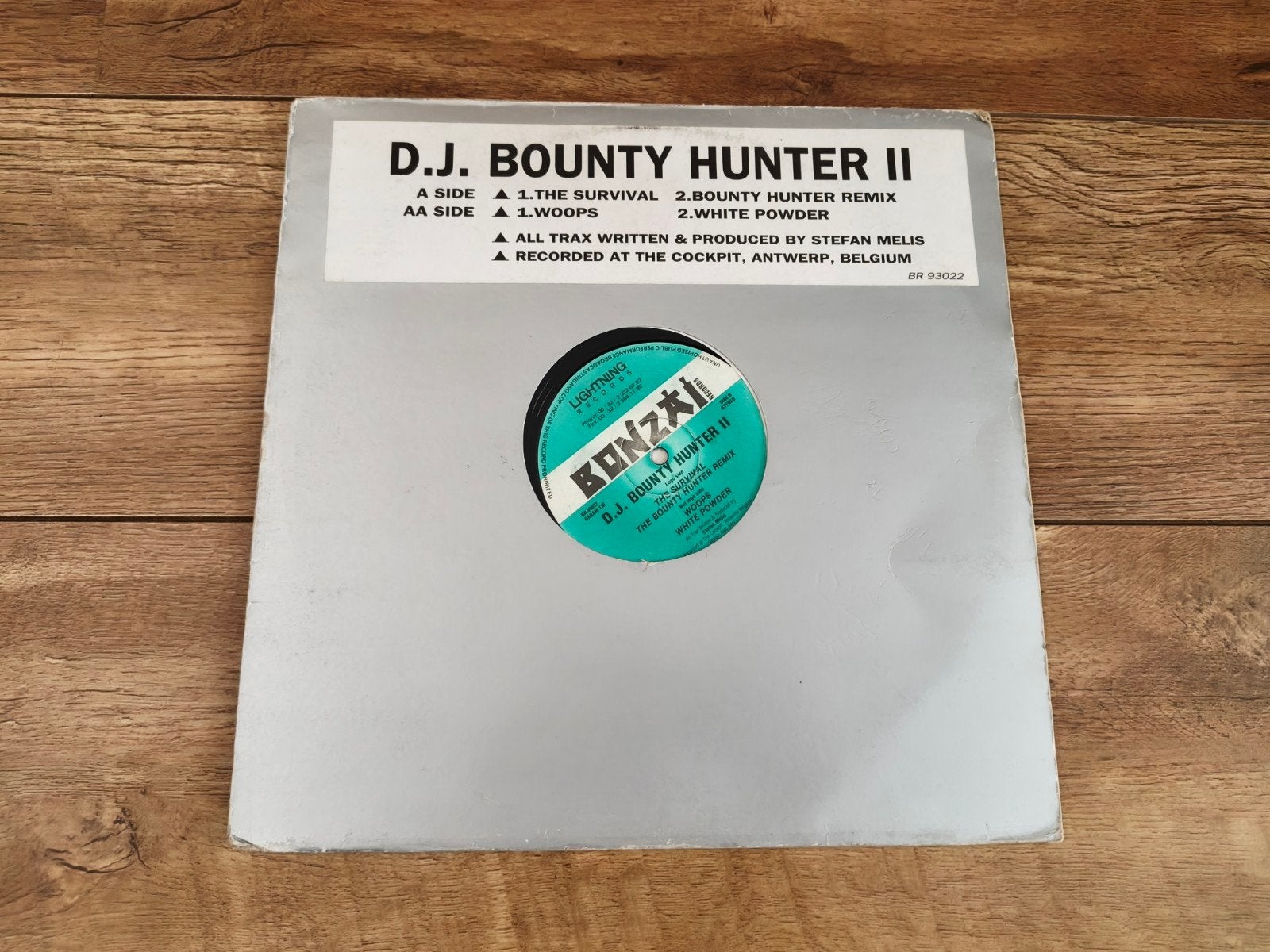 DJ Bounty Hunter II - Hardcore Vinyl (Bonzai Records), Ophalen of Verzenden, Gebruikt, 12 inch