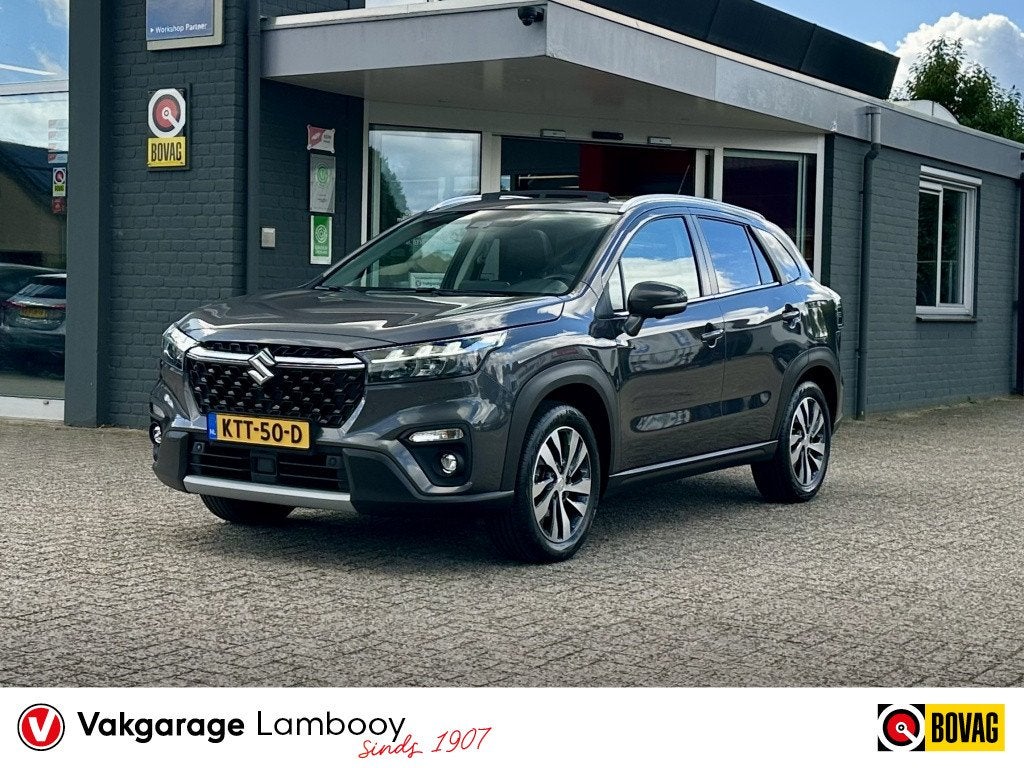 Suzuki S-Cross 1.5 Hybrid ALLGRIP Style Trekhaak Pano Navi C, Auto's, Dealer onderhouden, Gebruikt, Euro 6, 4 cilinders