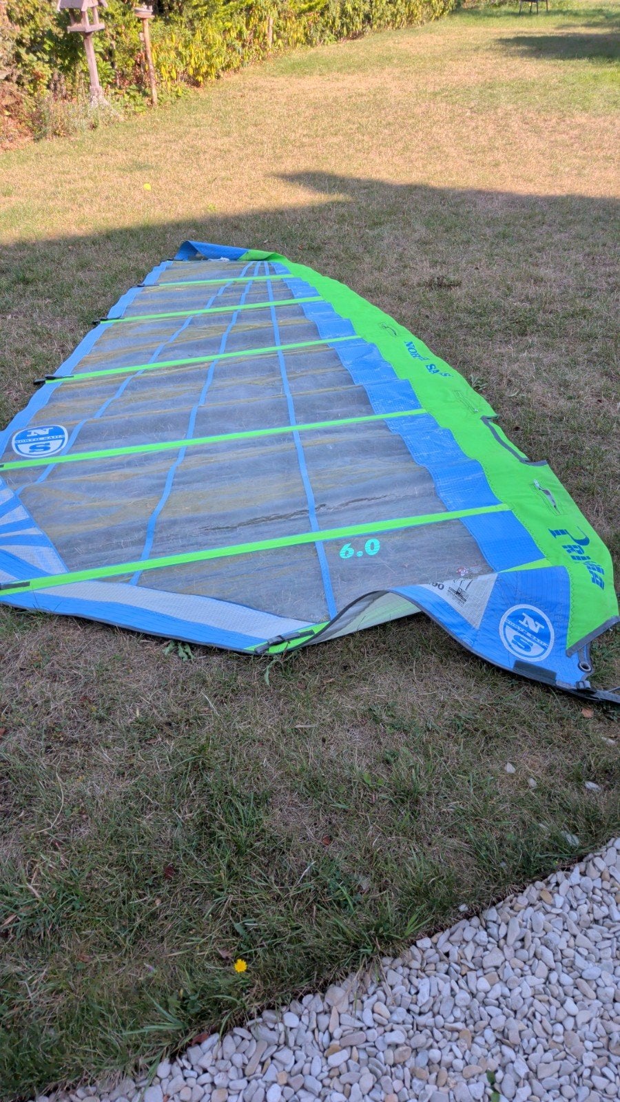 North Sails Windsurfzeil 6.0 m², Watersport en Boten, Gebruikt, 5 tot 6.5 m², Ophalen of Verzenden, North Sails