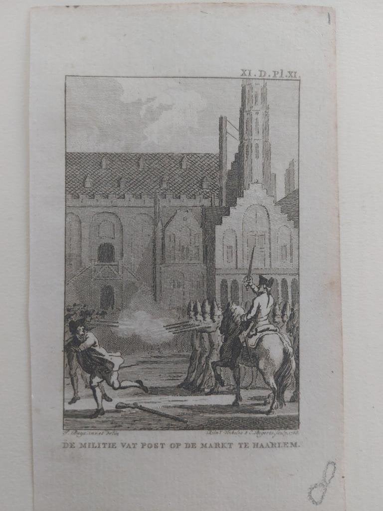 01 / De militie vat post op de Markt te Haarlem, Ophalen of Verzenden