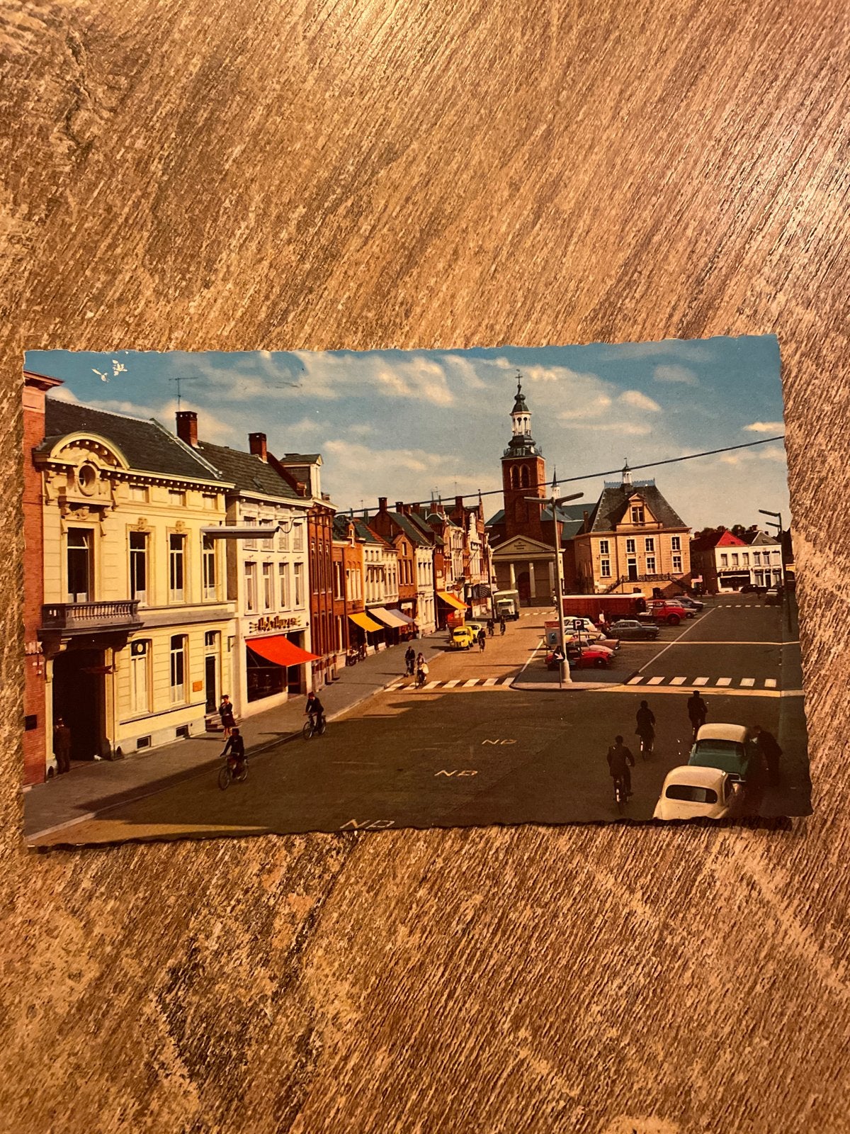 Oude ansichtkaart Roosendaal Markt - Gelopen, Ophalen of Verzenden, 1960 tot 1980, Gelopen, Noord-Brabant