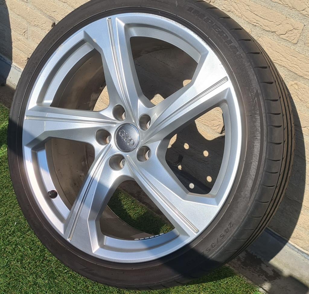 Audi velg met Imperial zomerband 245/35ZR19, 19 inch, Banden en Velgen, Ophalen of Verzenden, Personenwagen