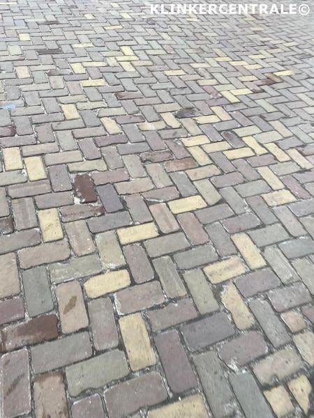 ROOIKORTING 2.900m2 gemêleerd gebakken keiformaat klinkers s, Bij dit gebruikte product niet te achterhalen, Gebruikt, Verzenden
