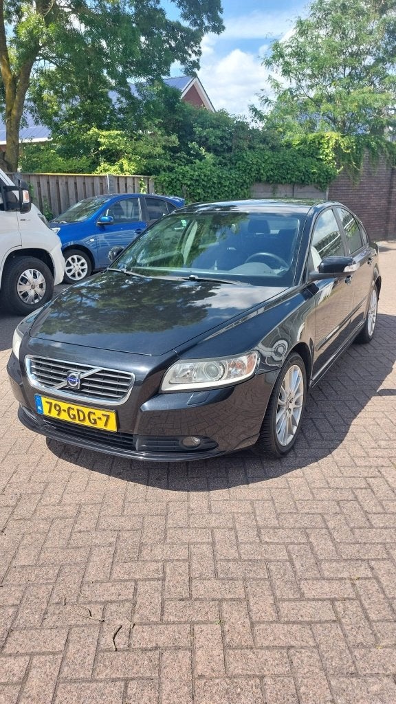Volvo S40 2.4 I 103KW Geartronic 2008 Zwart, Auto's, Volvo, Particulier, S40, ABS, Airbags, Airconditioning, Alarm, Automatische klimaatregeling
