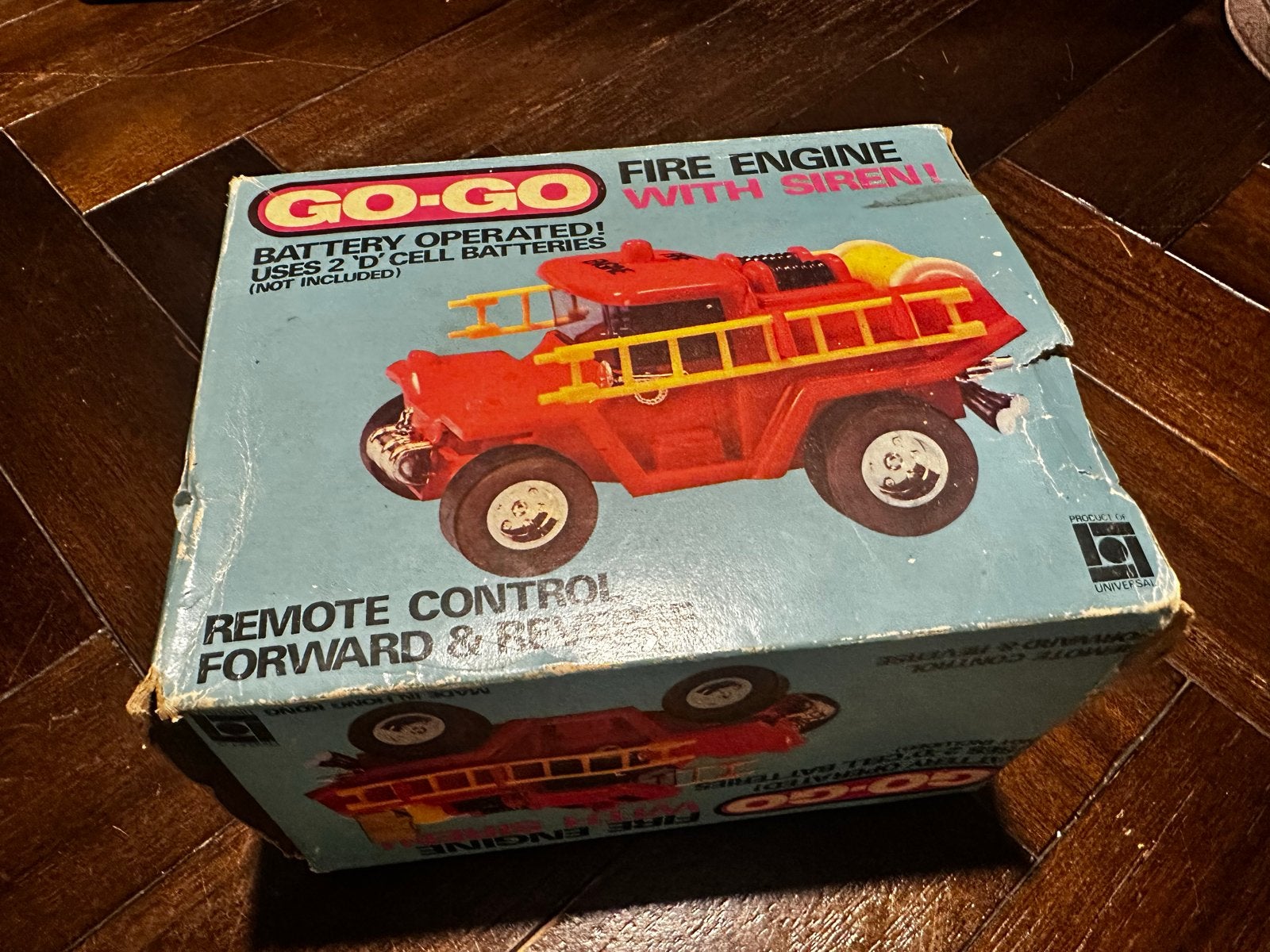 Vintage Go-Go Brandweerwagen met Afstandsbediening NOS, Ophalen of Verzenden, Nieuw, Afstandsbediening