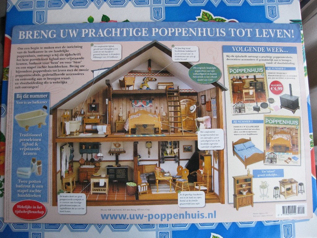 Mijn Landelijk Poppenhuis - 75% afgebouwd