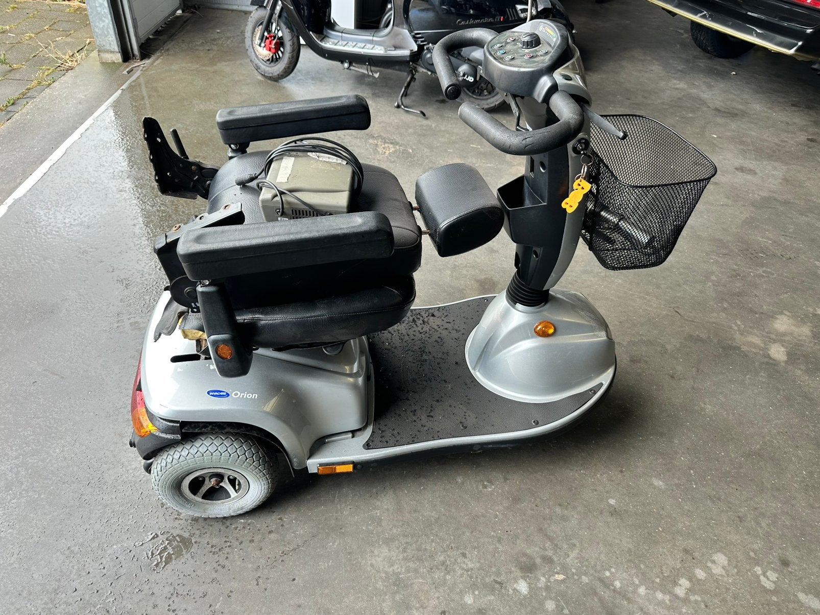 Invacare Orion scootmobiel, 3-wiel uitvoering., Ophalen, Gebruikt, Elektrisch, Overige merken