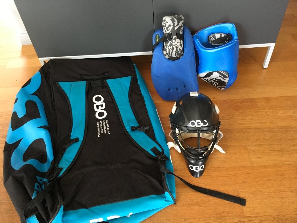 Hockey Keepersset maat L Obo/ Robo Hi- rebound, Ophalen, Gebruikt, Kleding