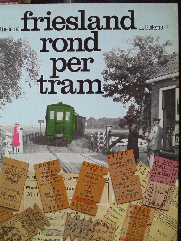 Friesland rond per tram., Boeken, Geschiedenis | Stad en Regio, Gelezen, 20e eeuw of later, Ophalen of Verzenden