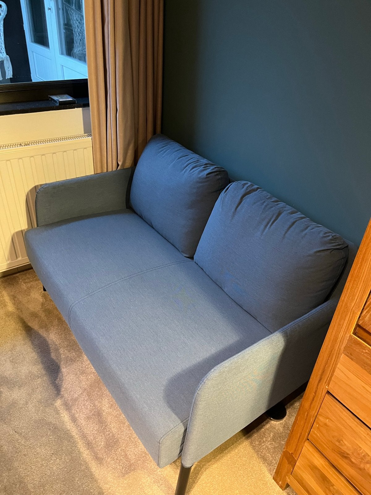 IKEA bankje 120x75cm - Comfortabel en compact, Ophalen, Gebruikt, Tweepersoons, 75 tot 100 cm