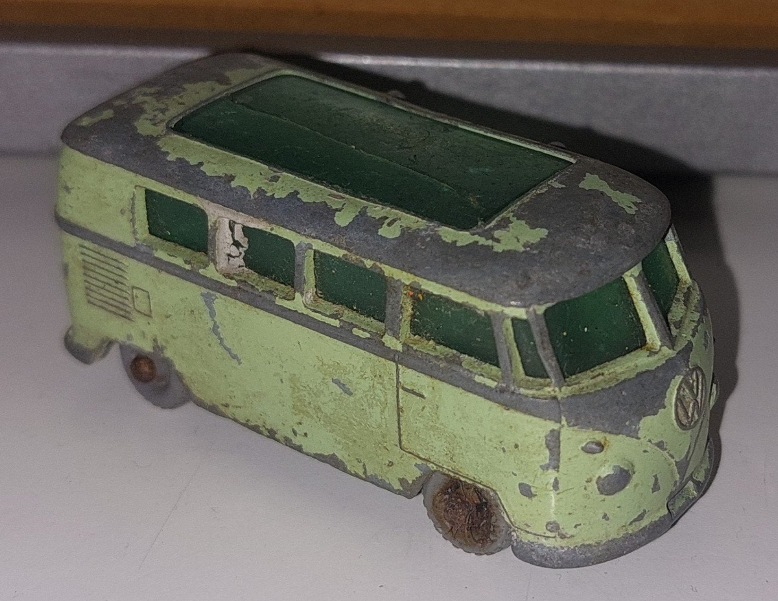 Matchbox Lesney Volkswagen Caravette No. 34, Overige merken, Gebruikt, 1:50 of kleiner, Auto