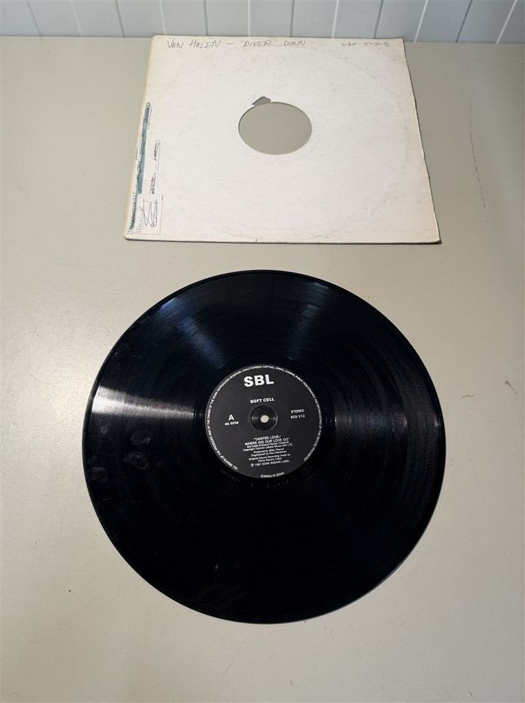 Soft Cell - Tainted love where did our love go - vinyl lp, Ophalen of Verzenden, Zo goed als nieuw, 12 inch, Poprock