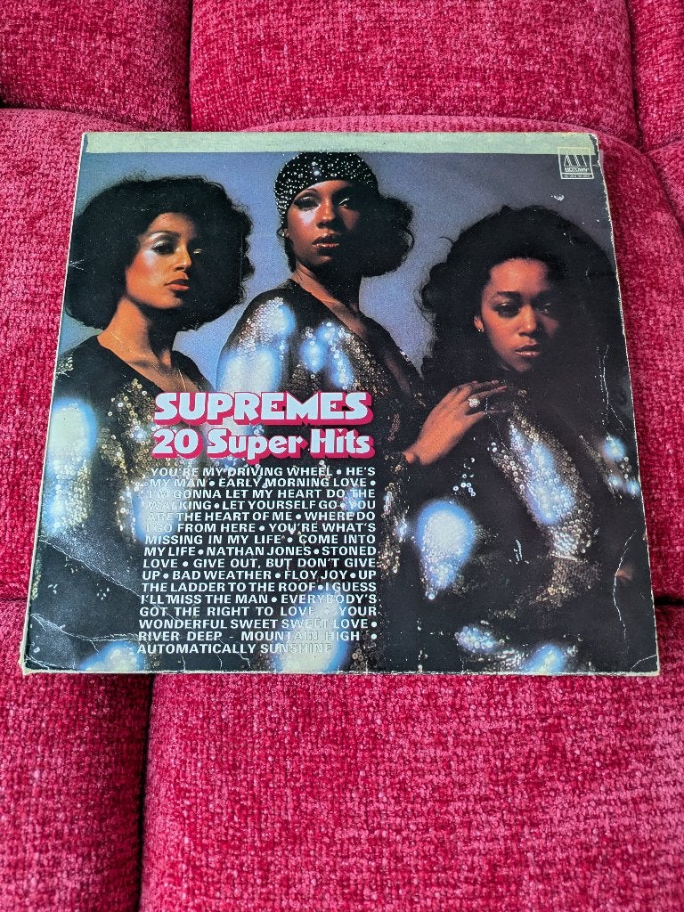 Supremes - 20 Super Hits, Cd's en Dvd's, Vinyl | R&B en Soul, Ophalen of Verzenden, Gebruikt, 12 inch