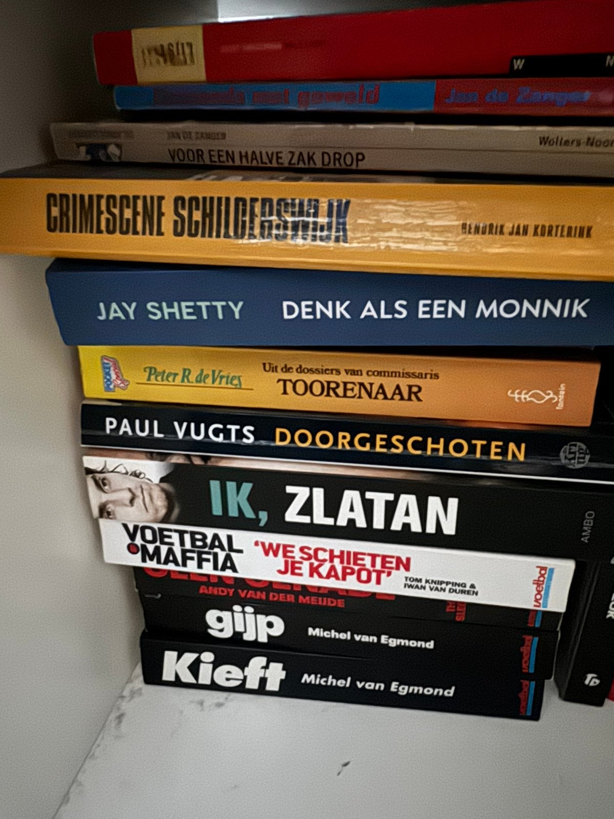 Voetbal boeken te koop, Ophalen, Zo goed als nieuw