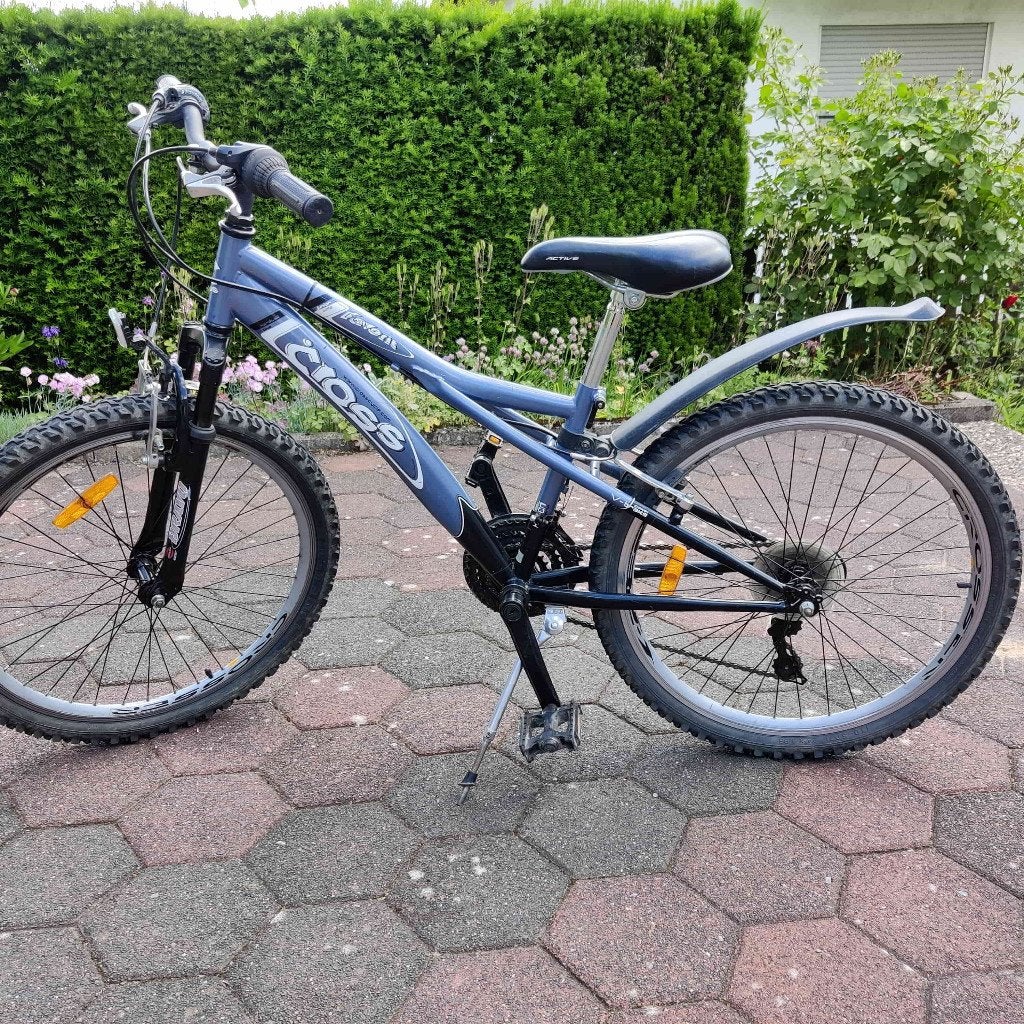 Kinder MTB Cross, Gebruikt, Hardtail, Velgrem, Ophalen