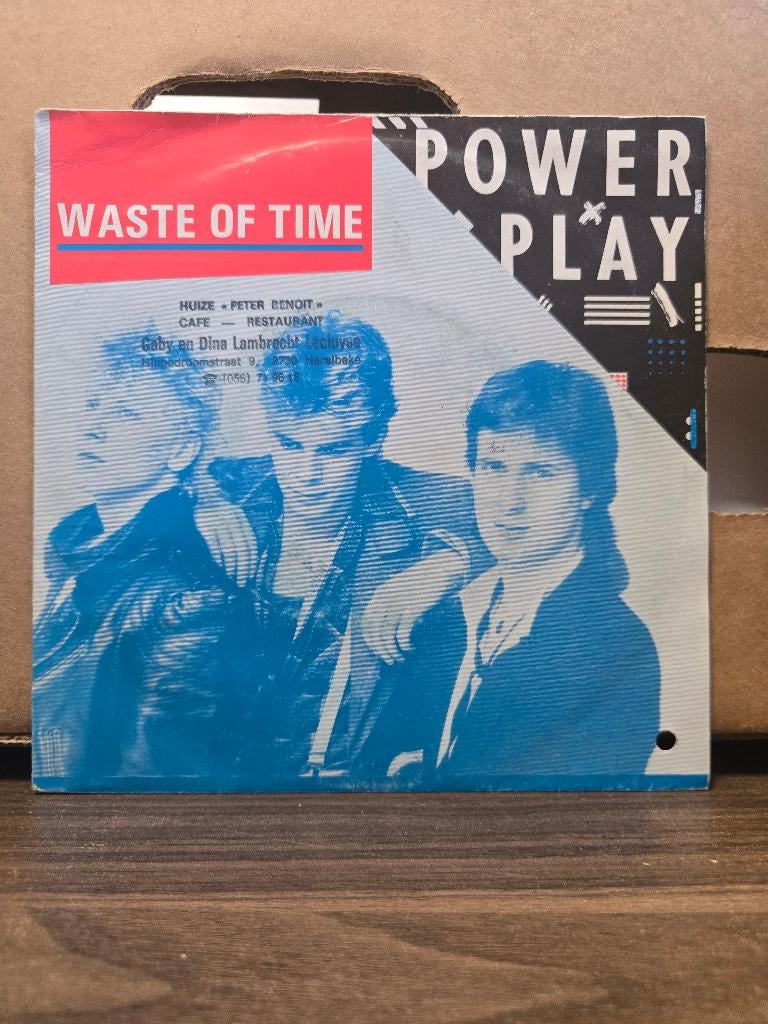Powerplay - Waste of time, 7 inch, Single, Ophalen of Verzenden, Zo goed als nieuw