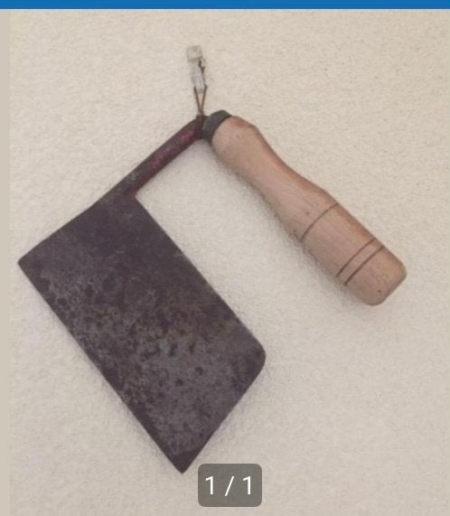 Antieke Spinaziehakker, Antiek en Kunst, Ophalen of Verzenden