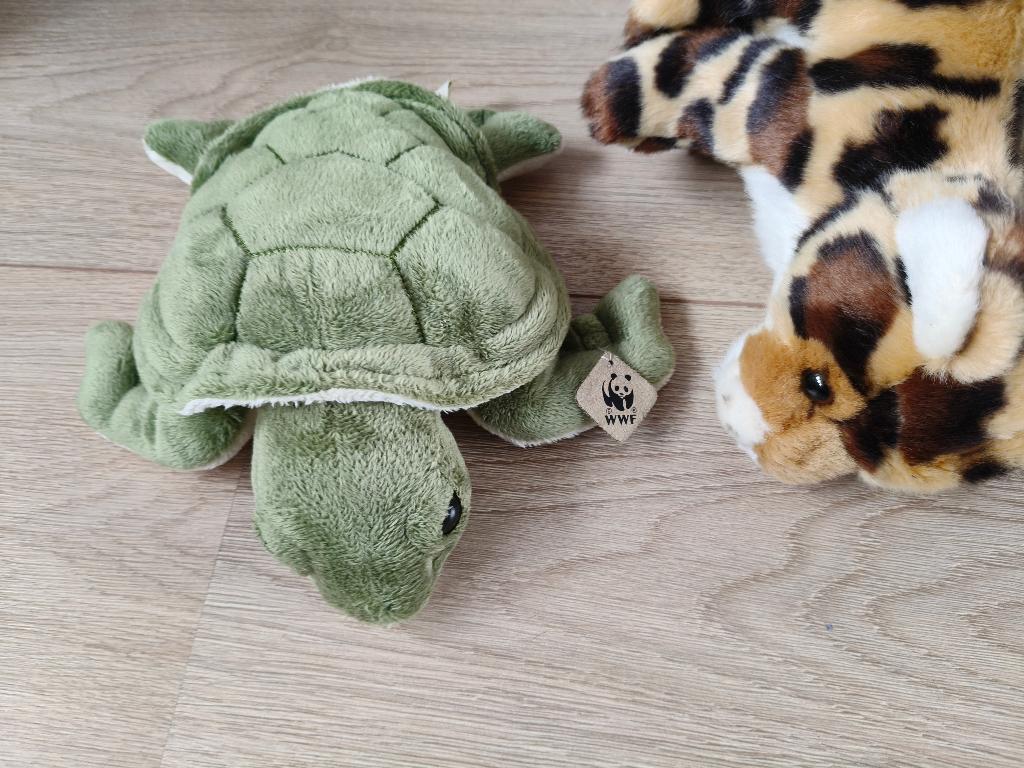 WWF/WNF schildpad groen klein circa 18 cm, Ophalen, Zo goed als nieuw, Overige typen