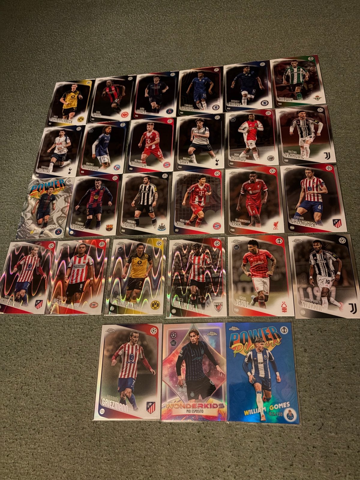 Voetbal Spelerskaarten - Topps Chrome Champions League, Ophalen of Verzenden, Gebruikt, Buitenlandse clubs, Spelerskaart