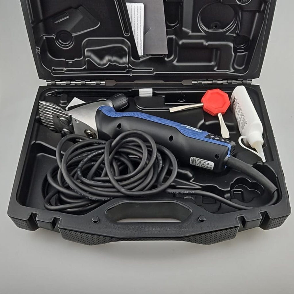 Heiniger XPERT 2-SPEED 320W Schapen Scheermachine Blauw, Flex Ltd., Gebruikt, https://flex.com/contact-us, Nobelstraat 10, 5807 GA Oostrum LB, Limburg, Nederland