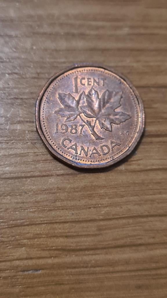 Canada - 1 Cent 1987, Verzenden, Noord-Amerika, Losse munt