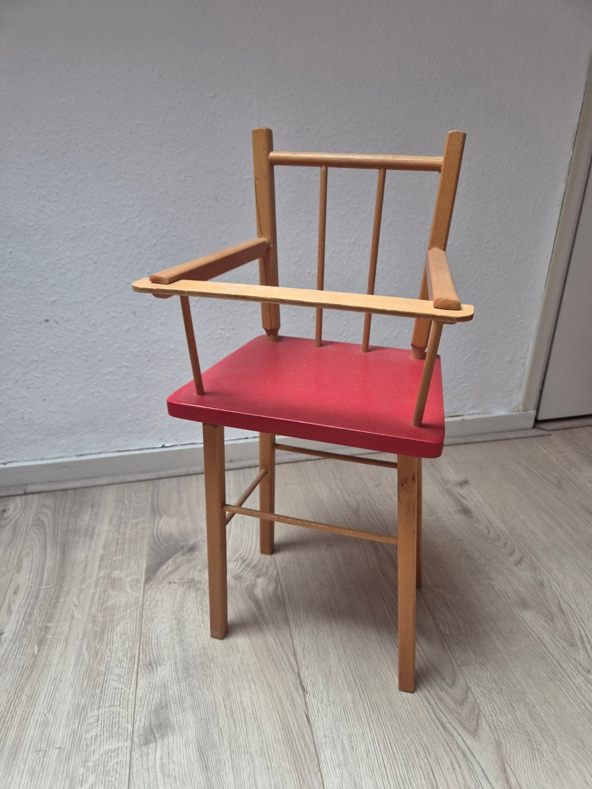 Vintage houten poppen kinderstoel, Ophalen, Zo goed als nieuw, Overige typen
