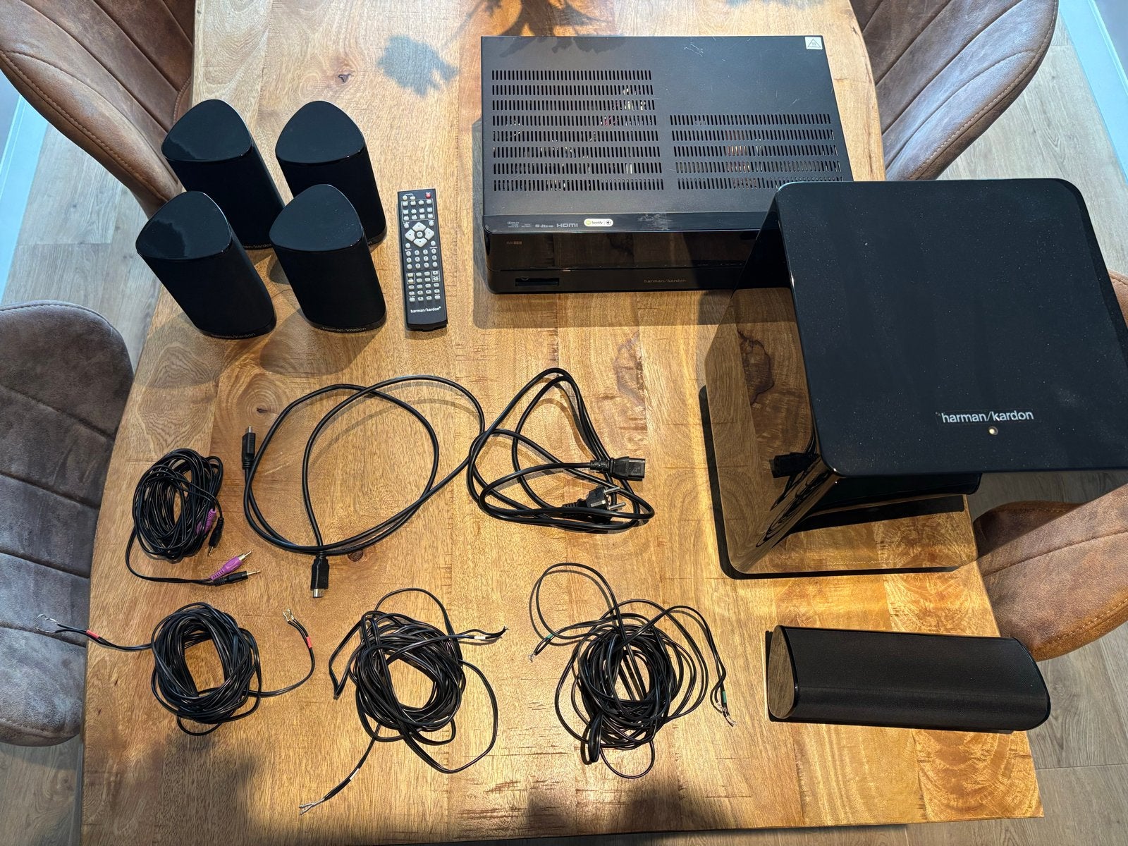 Harman Kardon 5.1 Surround Set – AVR 151S, Gebruikt, 70 watt of meer, 5.1-systeem, Overige spelers
