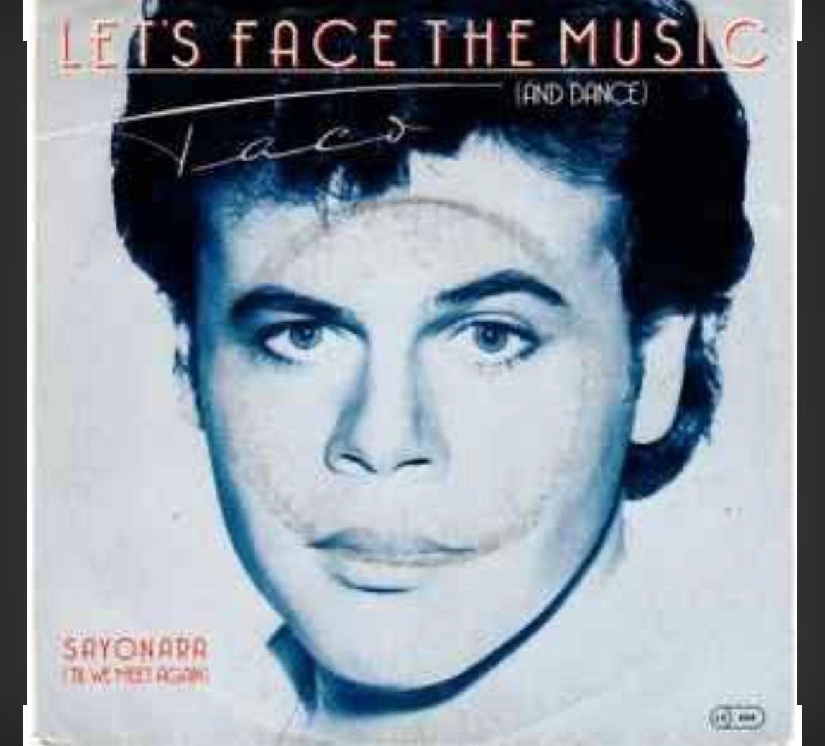 Taco – Let's Face The Music / Single Nieuwstaat / 20-6, Cd's en Dvd's, Vinyl Singles, Zo goed als nieuw, Pop, Ophalen of Verzenden