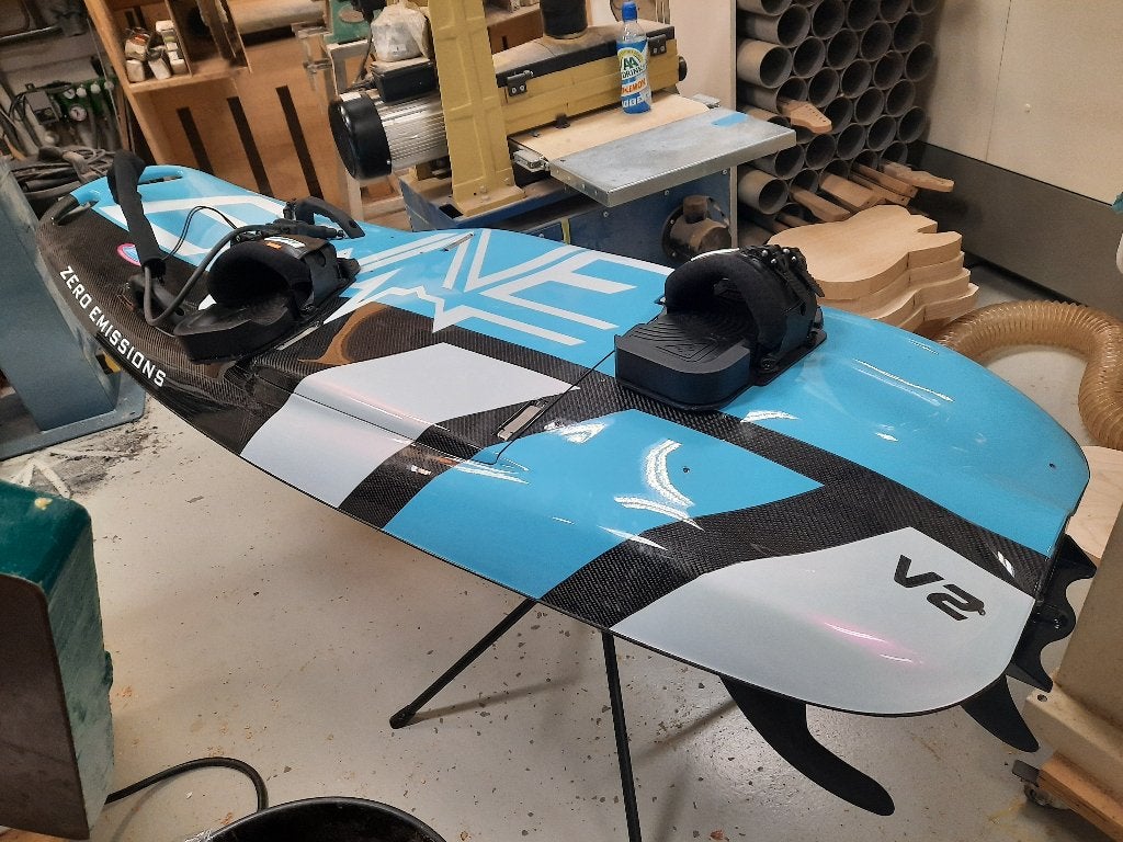 Ewave electric surfboard, Watersport en Boten, Ophalen, Zo goed als nieuw, Funboard, Met vinnen