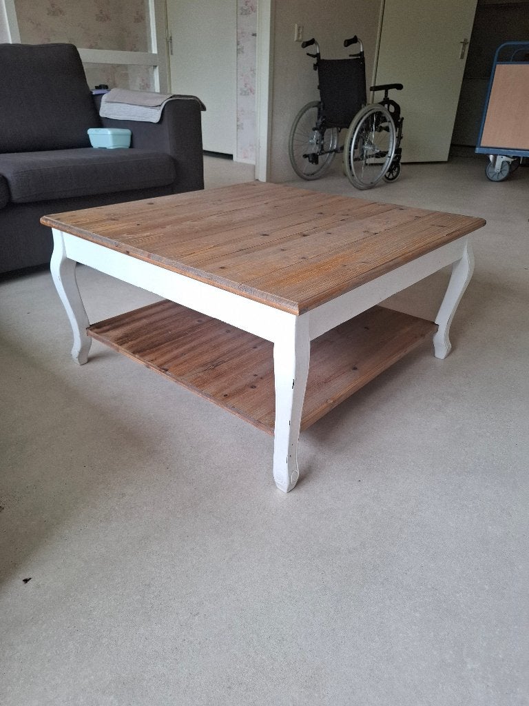 Salontafel, Ophalen, Gebruikt, 50 tot 100 cm, Vierkant