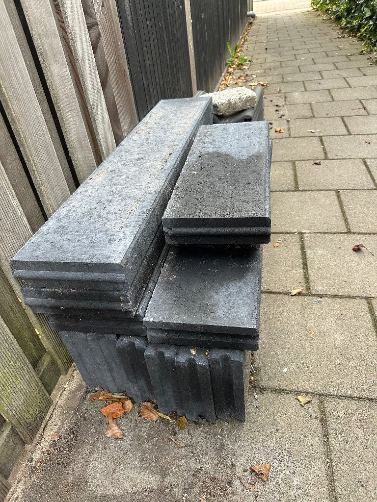 Opsluitbanden 6x20x100, Tuin en Terras, Tegels en Klinkers, Ophalen, Overige typen, Nieuw, Minder dan 5 m²
