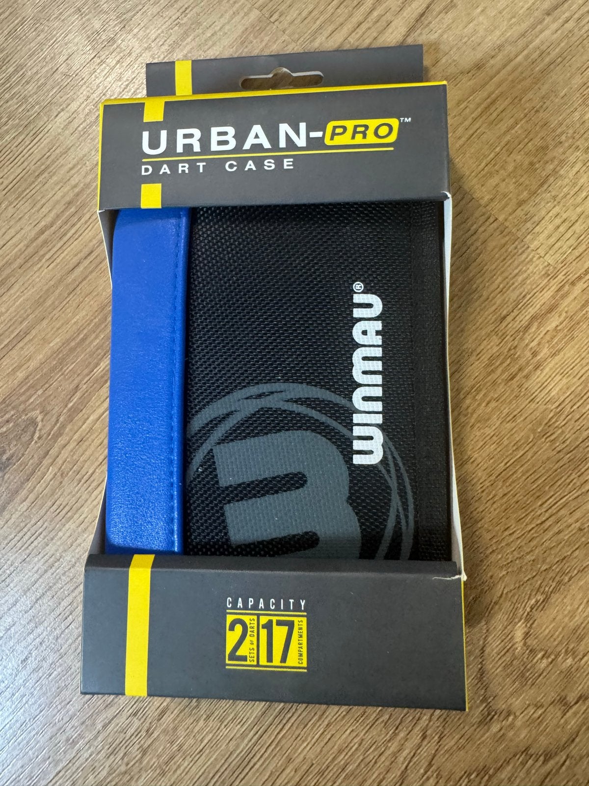 Nieuwe Winmau Urban-Pro Dart Case voor 1-2 sets darts, ., Overige typen, Nieuw, Ophalen of Verzenden