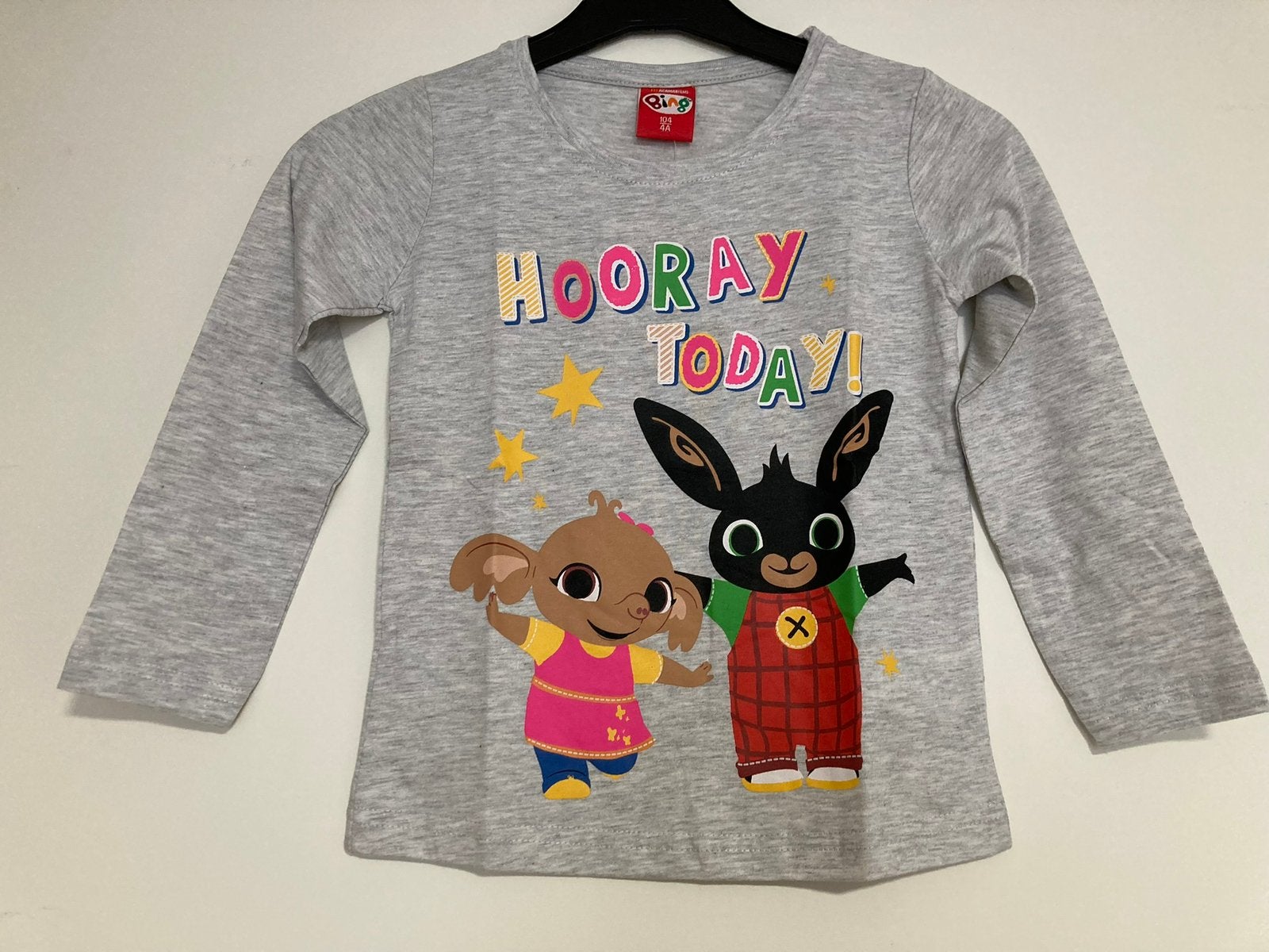 Nieuw longsleeve konijntje bing grijs maat 116, Kinderen en Baby's, Kinderkleding | Maat 116, Ophalen of Verzenden, Nieuw, Meisje