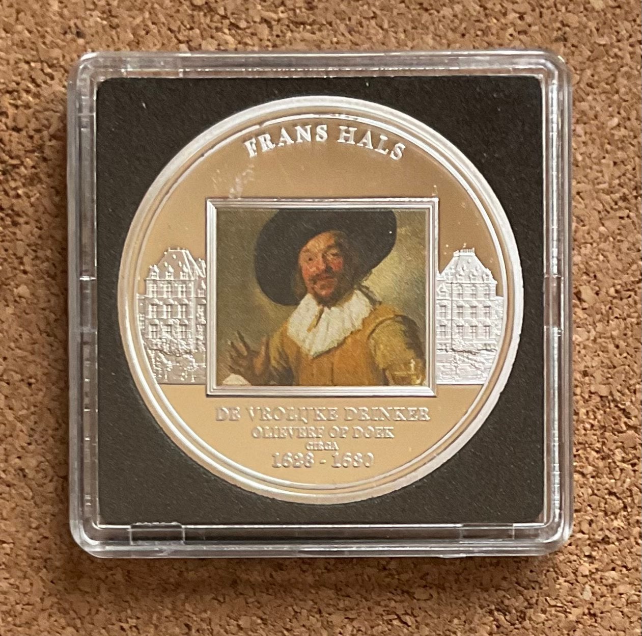 Penning Rijksmuseum - Frans Hals - De Vrolijke Drinker., Ophalen of Verzenden, Overige materialen, Nederland