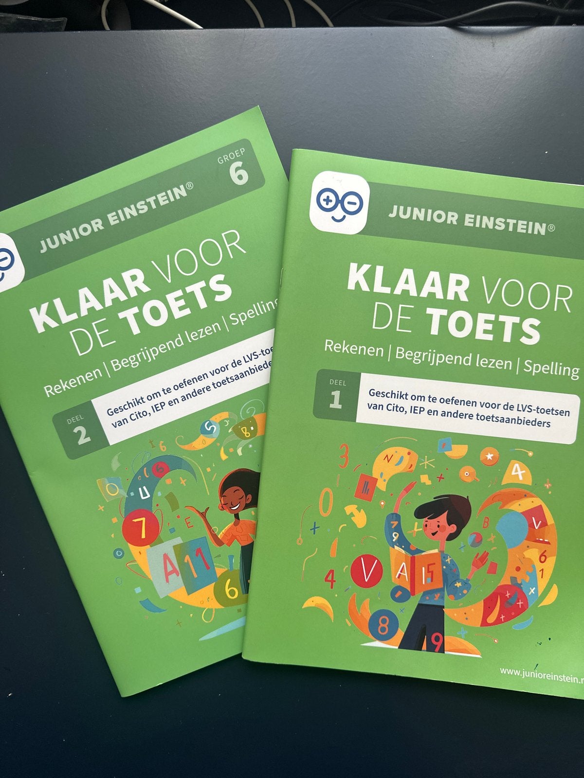 Junior Einstein Klaar voor de Toets Groep 6 (Deel 1 & 2), Boeken, Schoolboeken, Nieuw, Nederlands, Overige niveaus, Ophalen of Verzenden