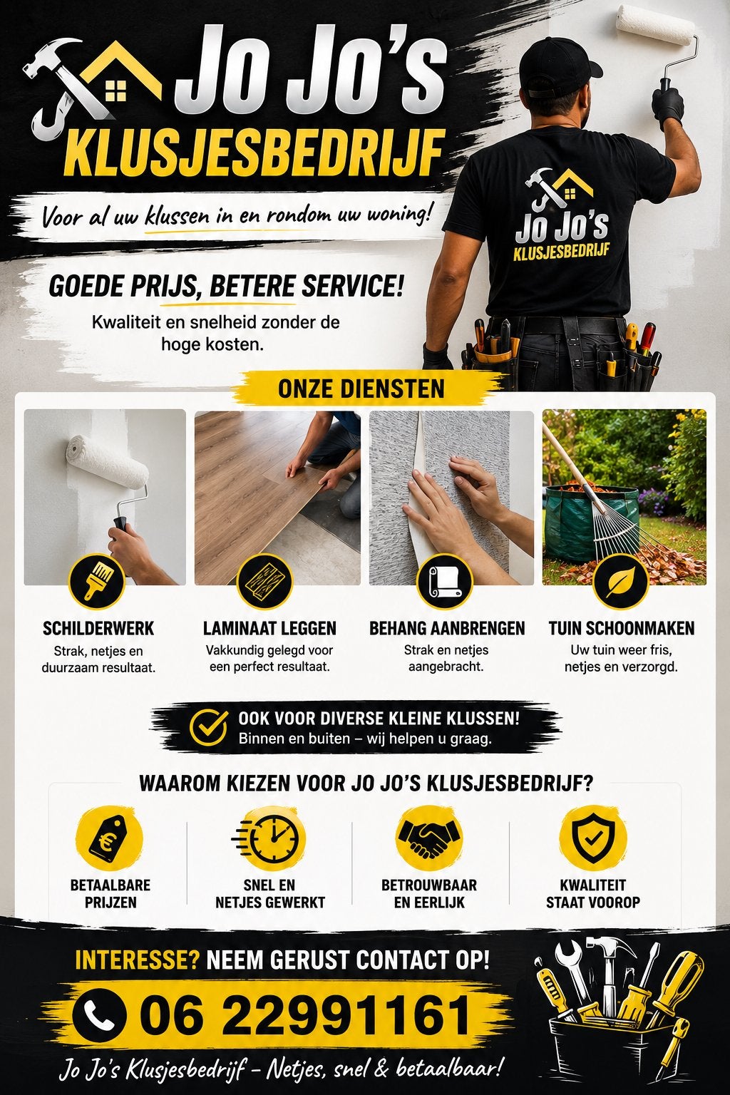 Klus man, Twee personen