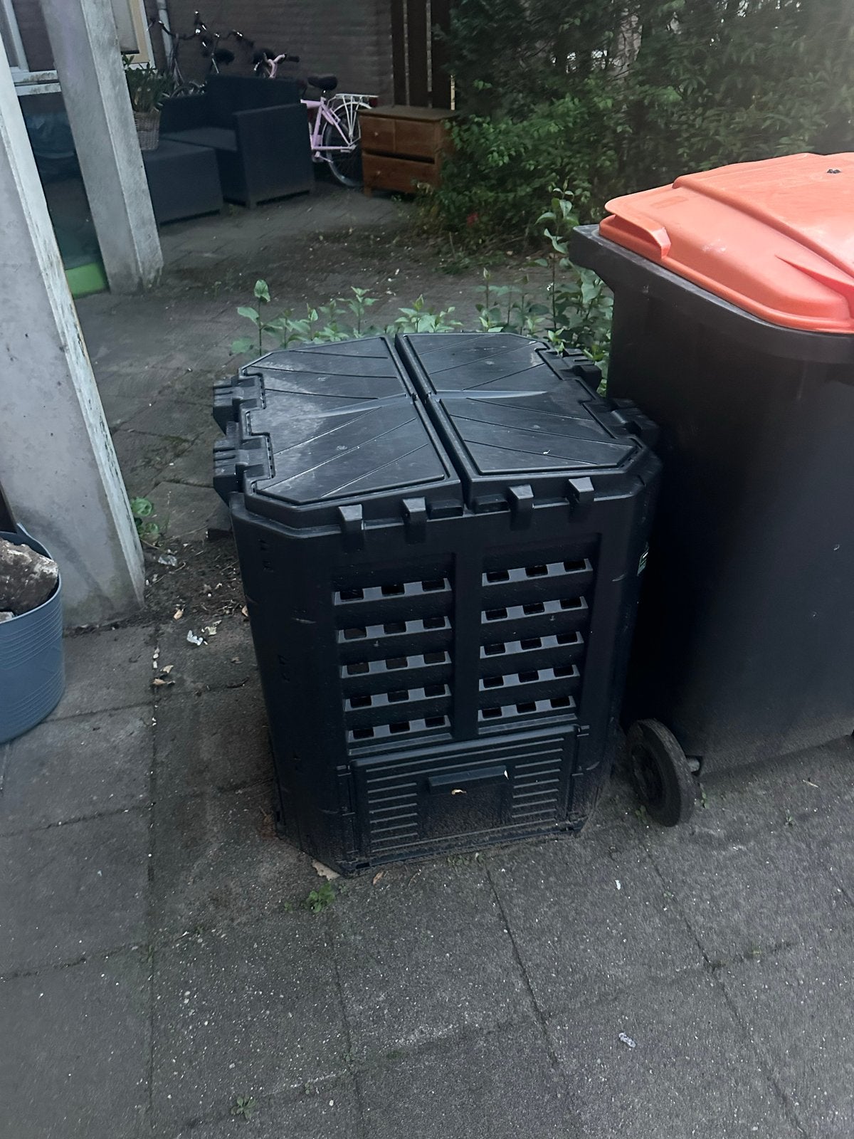 Compostbak voor tuin en keukenafval, Ophalen of Verzenden, Gebruikt