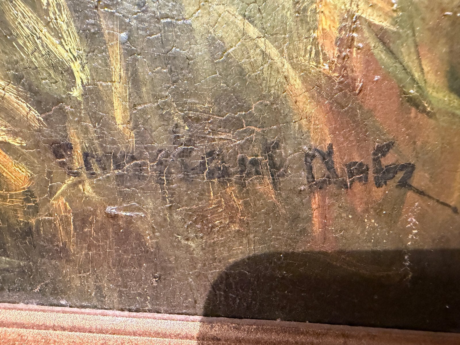 Constant Artz - Eendenfamilie in het groen, Ophalen, Doek, Gesigneerd, Olieverf
