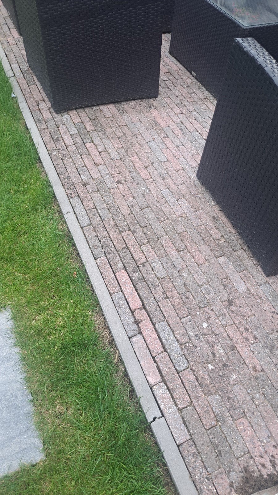 gratis af te halen 17m2 klinkers, Ophalen of Verzenden, Gebruikt, Beton, Klinkers