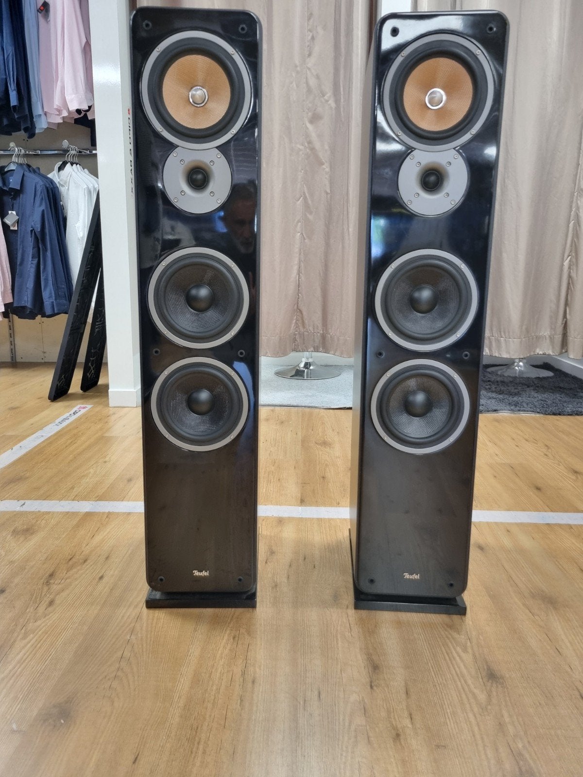 Teufel UL 40 MK2 Vloerstaande Speakers - Groots Geluid, //, Zo goed als nieuw, //, //