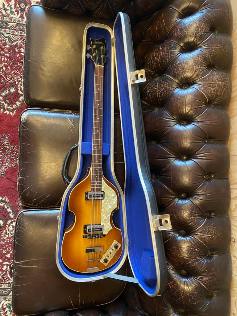 Hofner 500/1 Viool Bass 1987, Muziek en Instrumenten, Ophalen, Zo goed als nieuw