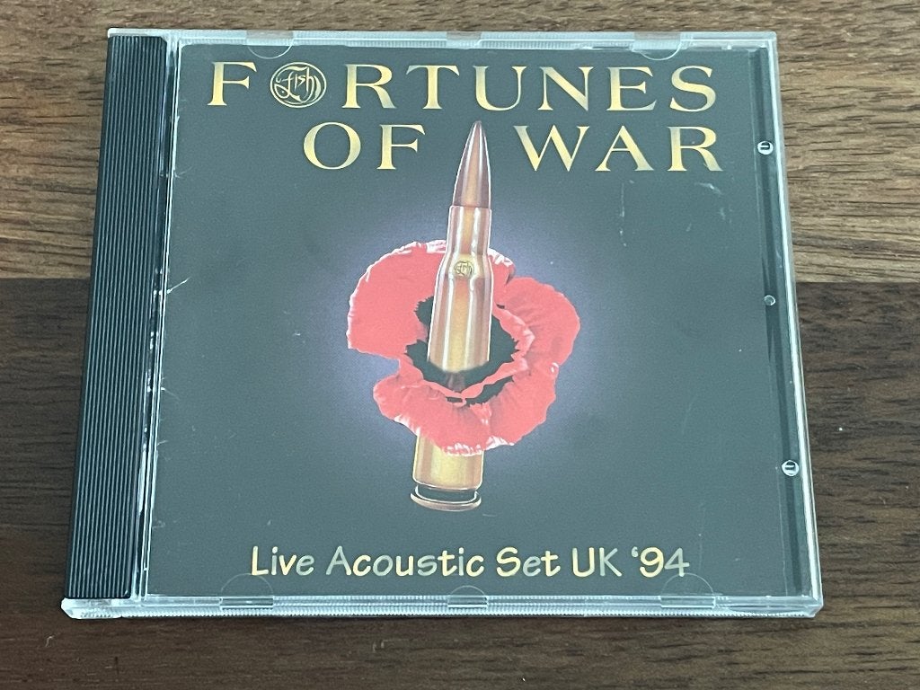 Cd Fish Fortunes Of War Live Acoustic UK 94 ( Marillion ) DD, Ophalen of Verzenden, Gebruikt, Progressive Rock, Live-album