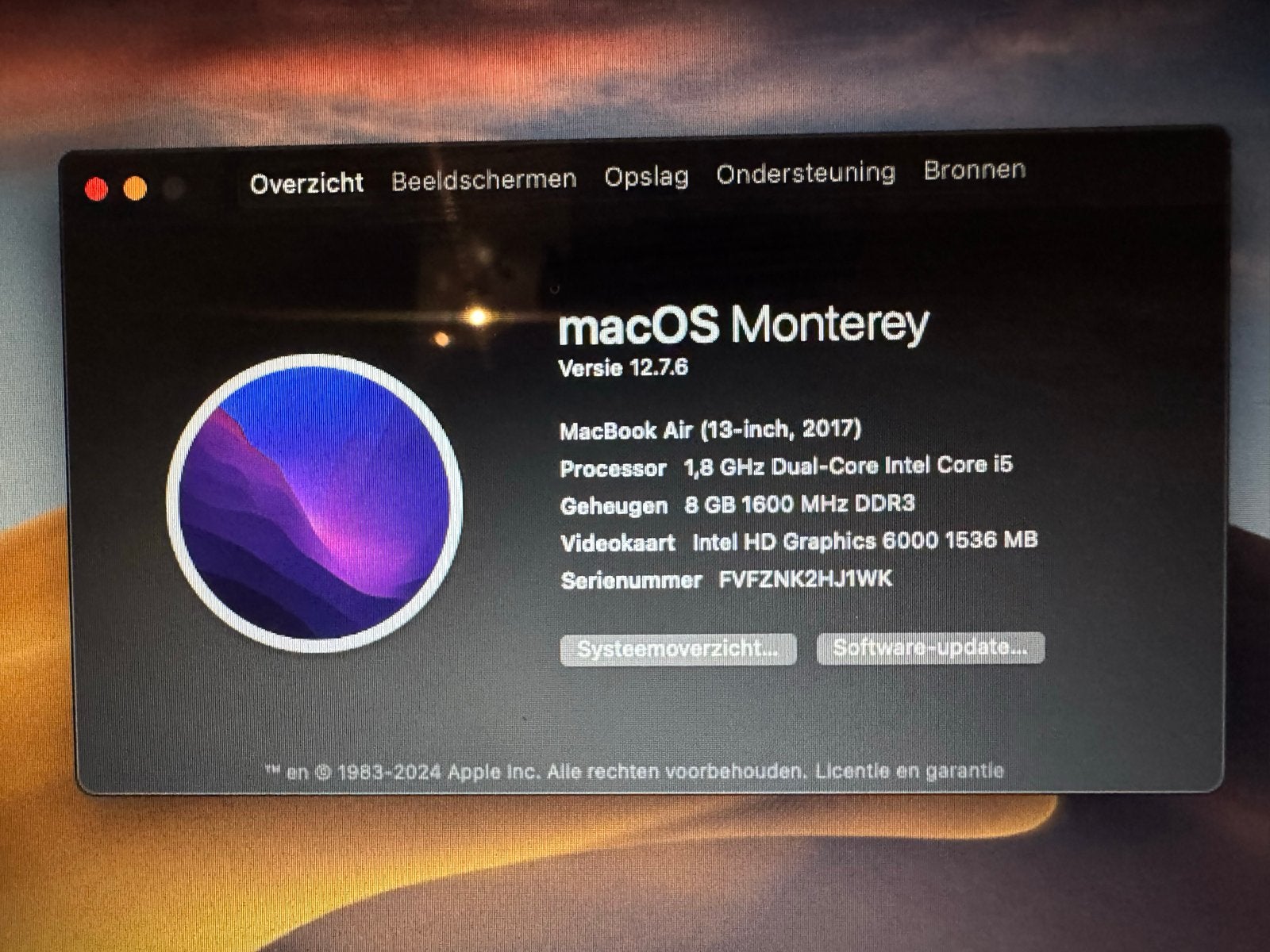 Foto 8 van MacBook Air 2017 - 13 inch, 8GB RAM, 128GB SSD