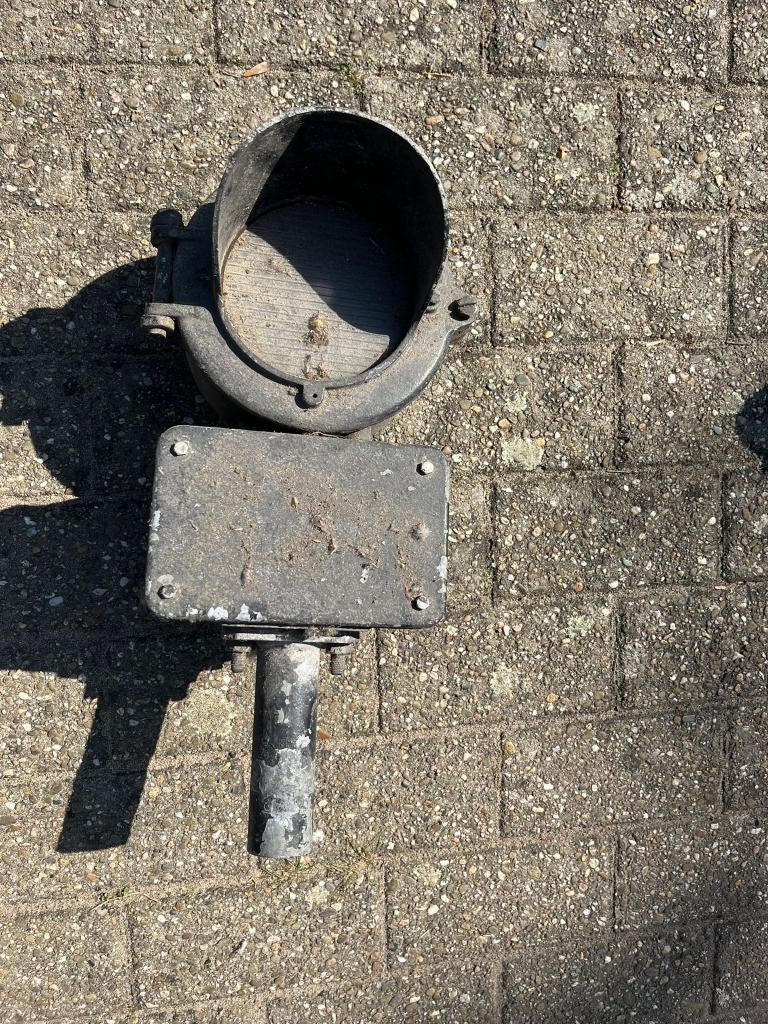 Spoorweg witlicht vrijgave rangeer sein origineel, Hobby en Vrije tijd, Gebruikt, Gelijkstroom of Wisselstroom, Overige typen