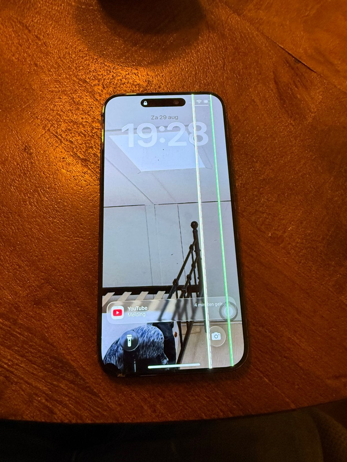 iPhone 15 Pro Max 256gb  - Defect scherm en achterkant, Ophalen, Gebruikt, IPhone 15 Pro Max