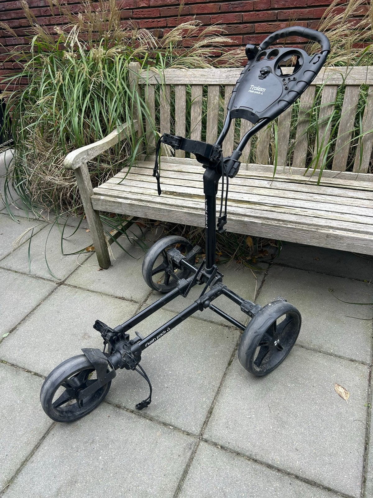 Trolem Flash Pack Golftrolley, Sport en Fitness, Ophalen of Verzenden, Gebruikt, Golfkar, Overige merken